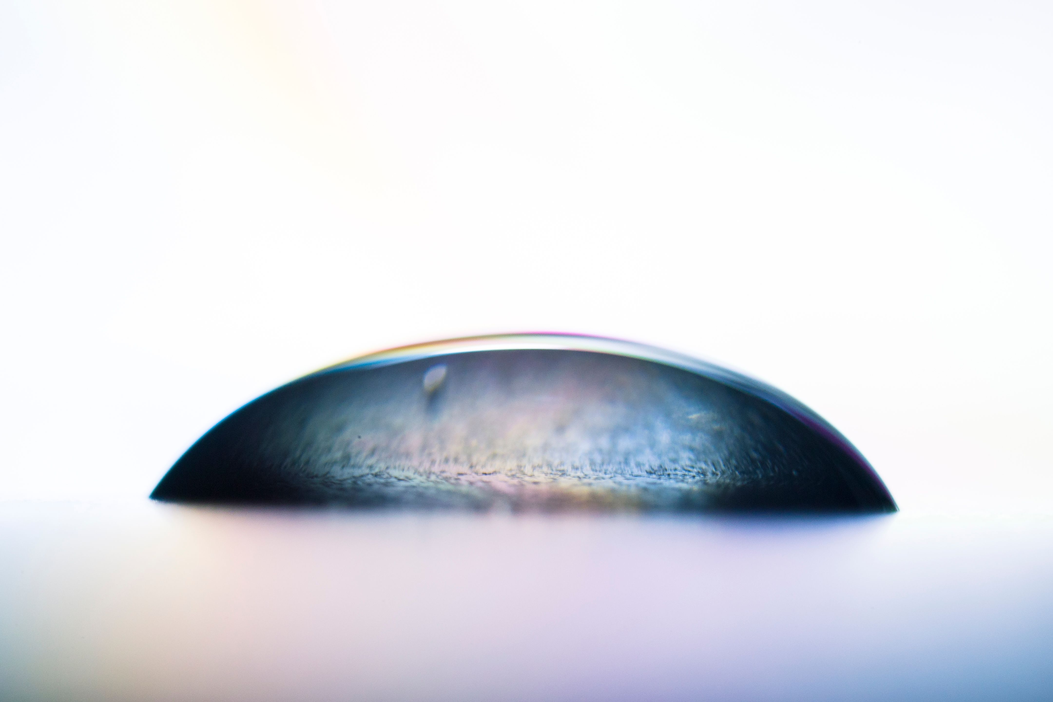 Contact angle measurement